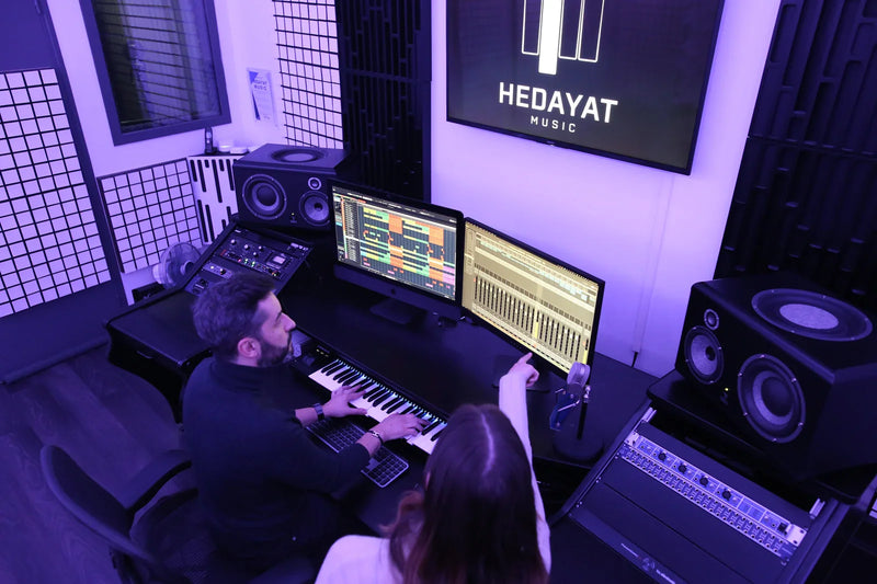 Créer un morceau de musique en studio chez Hedayat Music