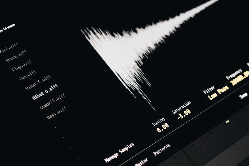 Forme d'onde audio symbolisant l'editing vocal sur un morceau