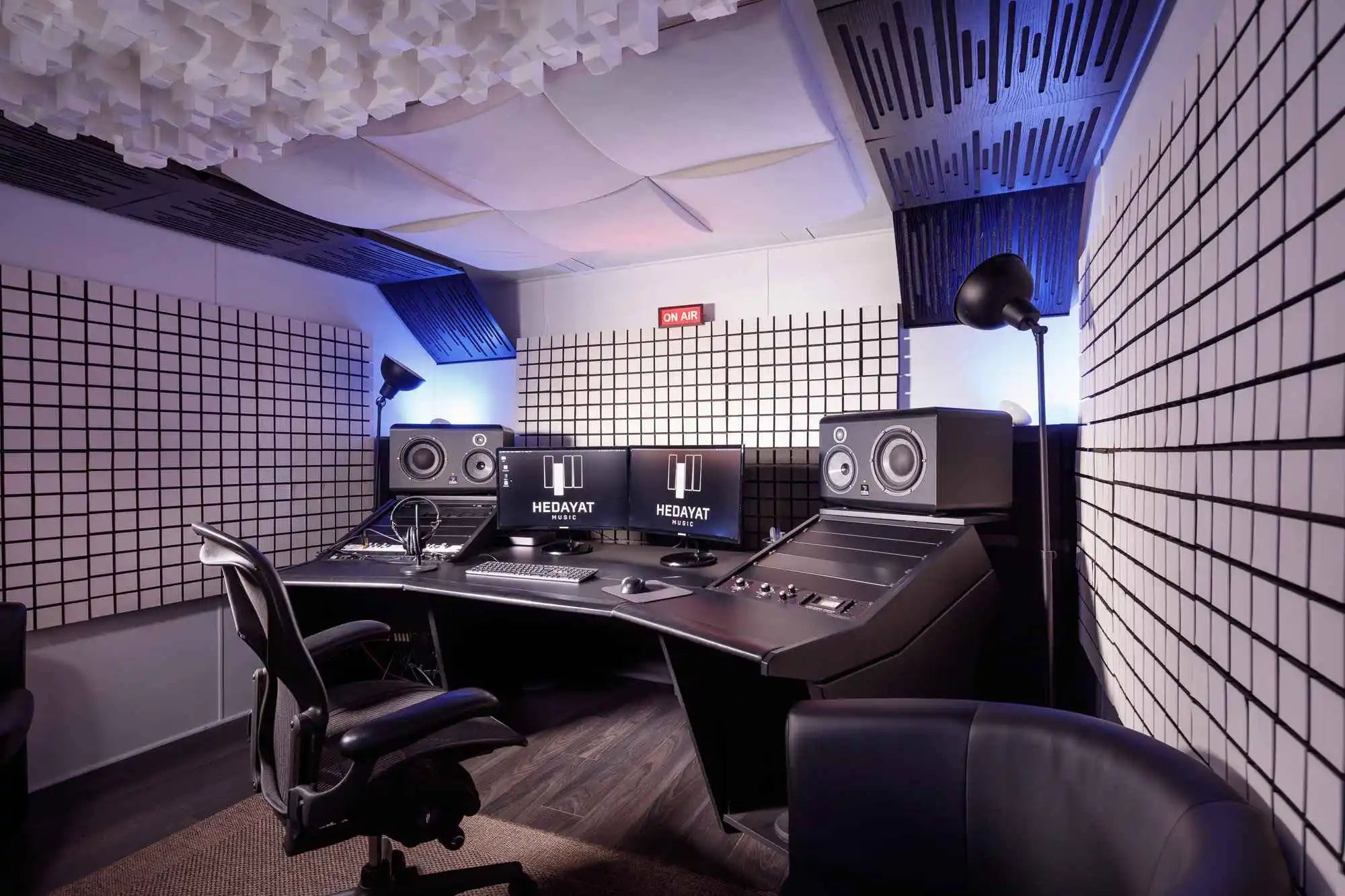 régie du studio B -  Hedayat Music