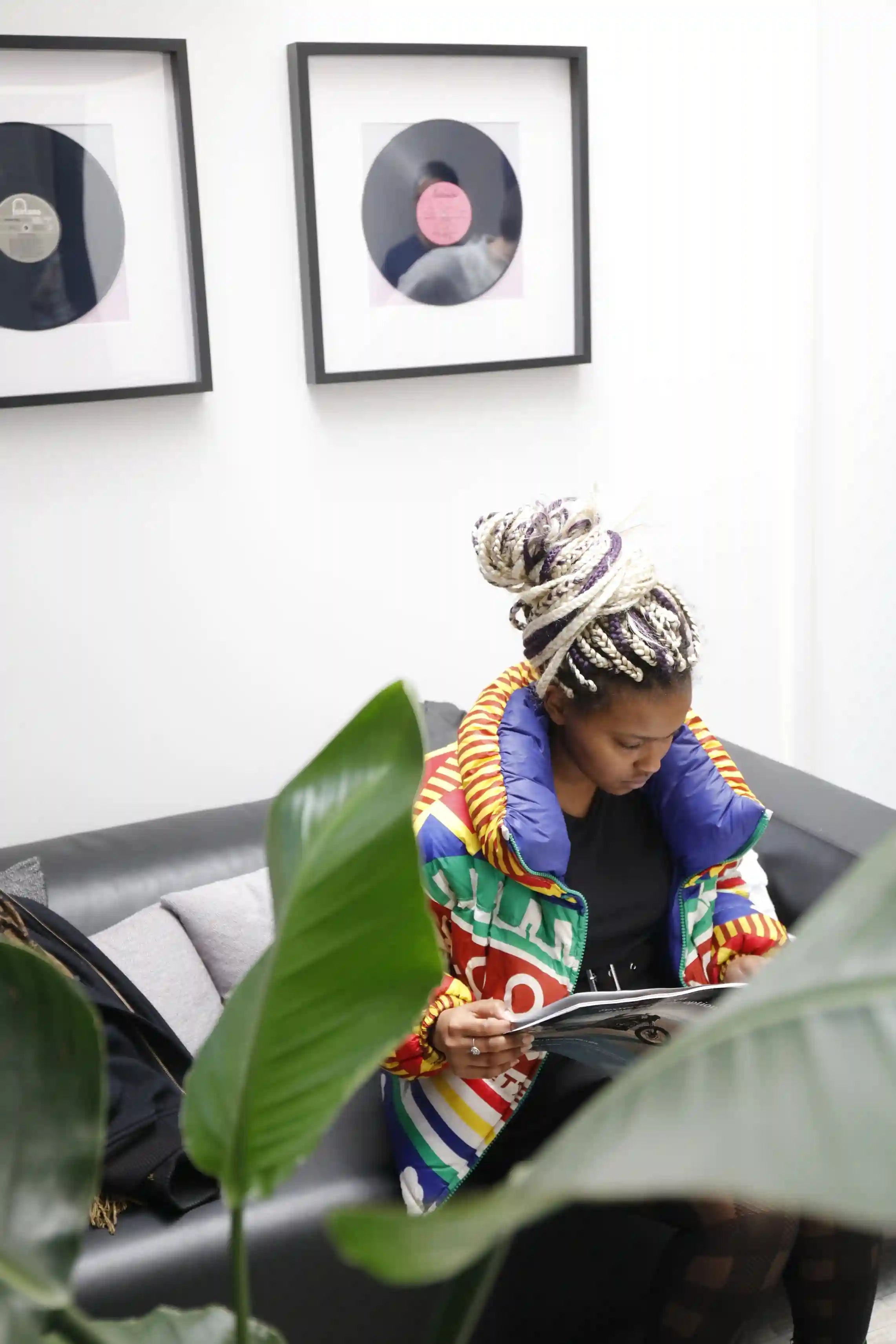 personne en train de lire