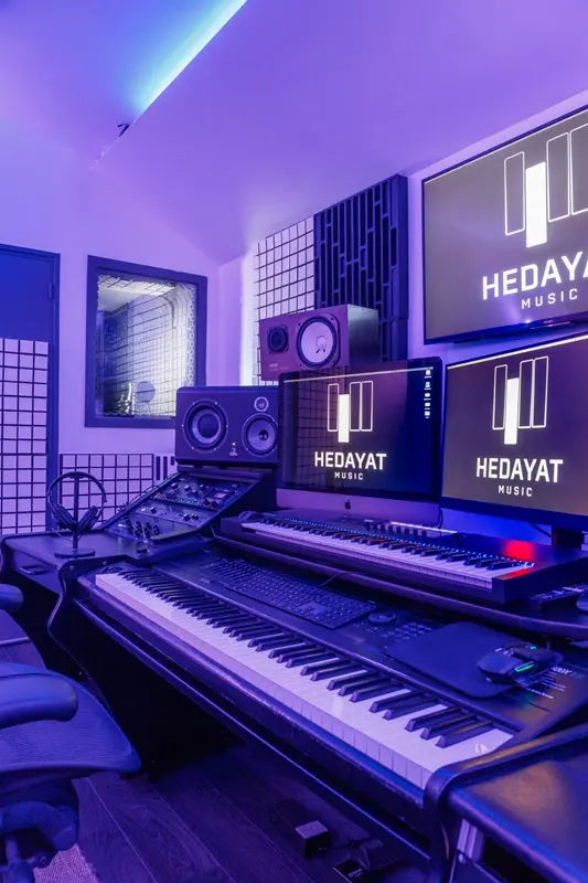 Séance d'enregistrement - Studio A Hedayat Music