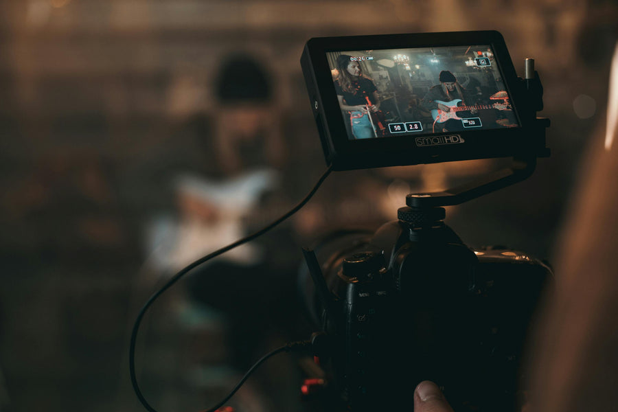 Tournage de clip musical