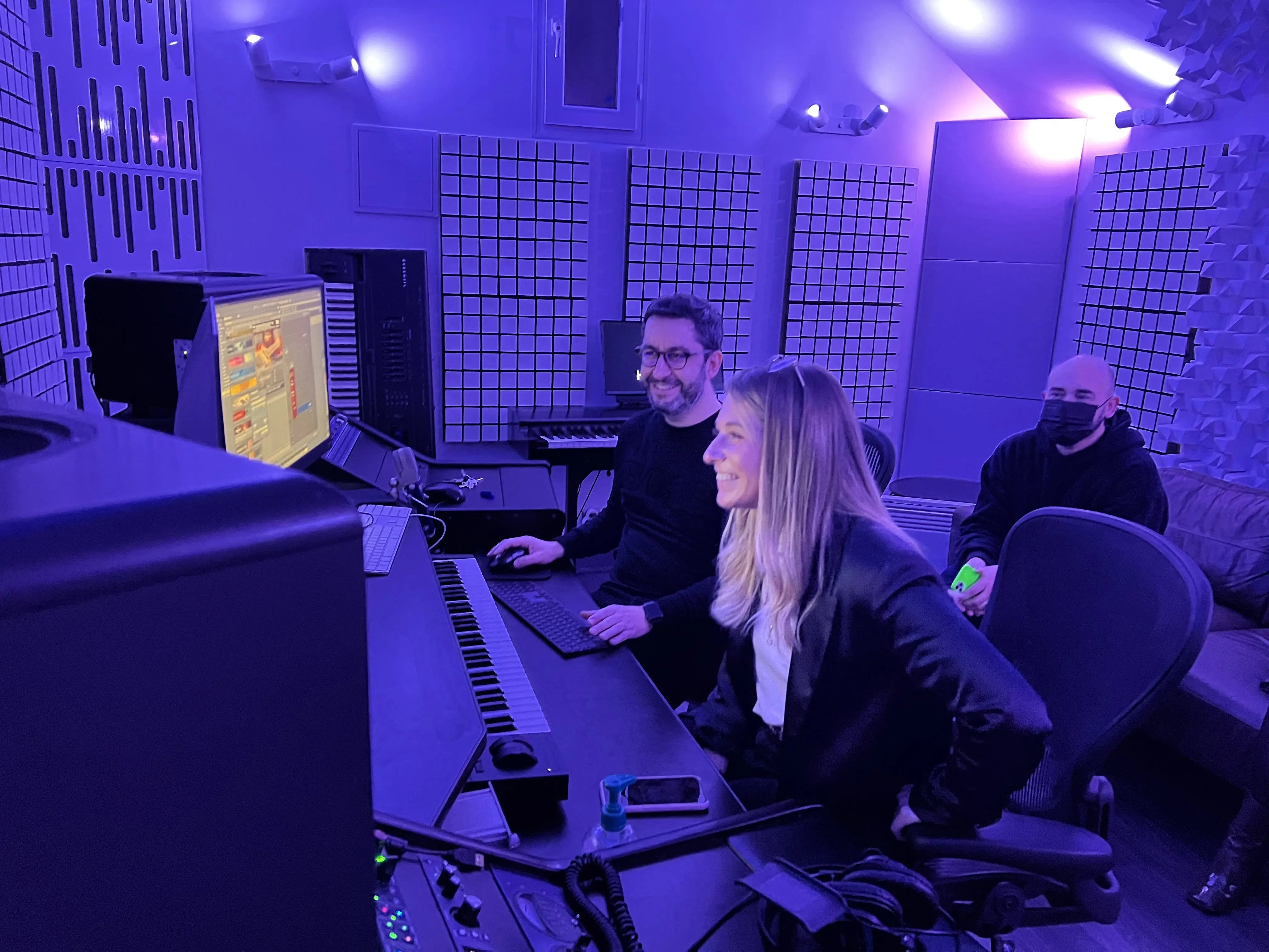 Une journée en studio Hedayat Music