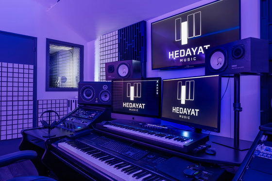 Cabine du Studio B de Hedayat Music