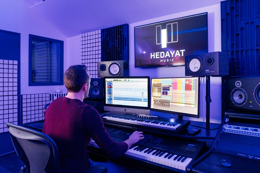 Création de sound design en studio
