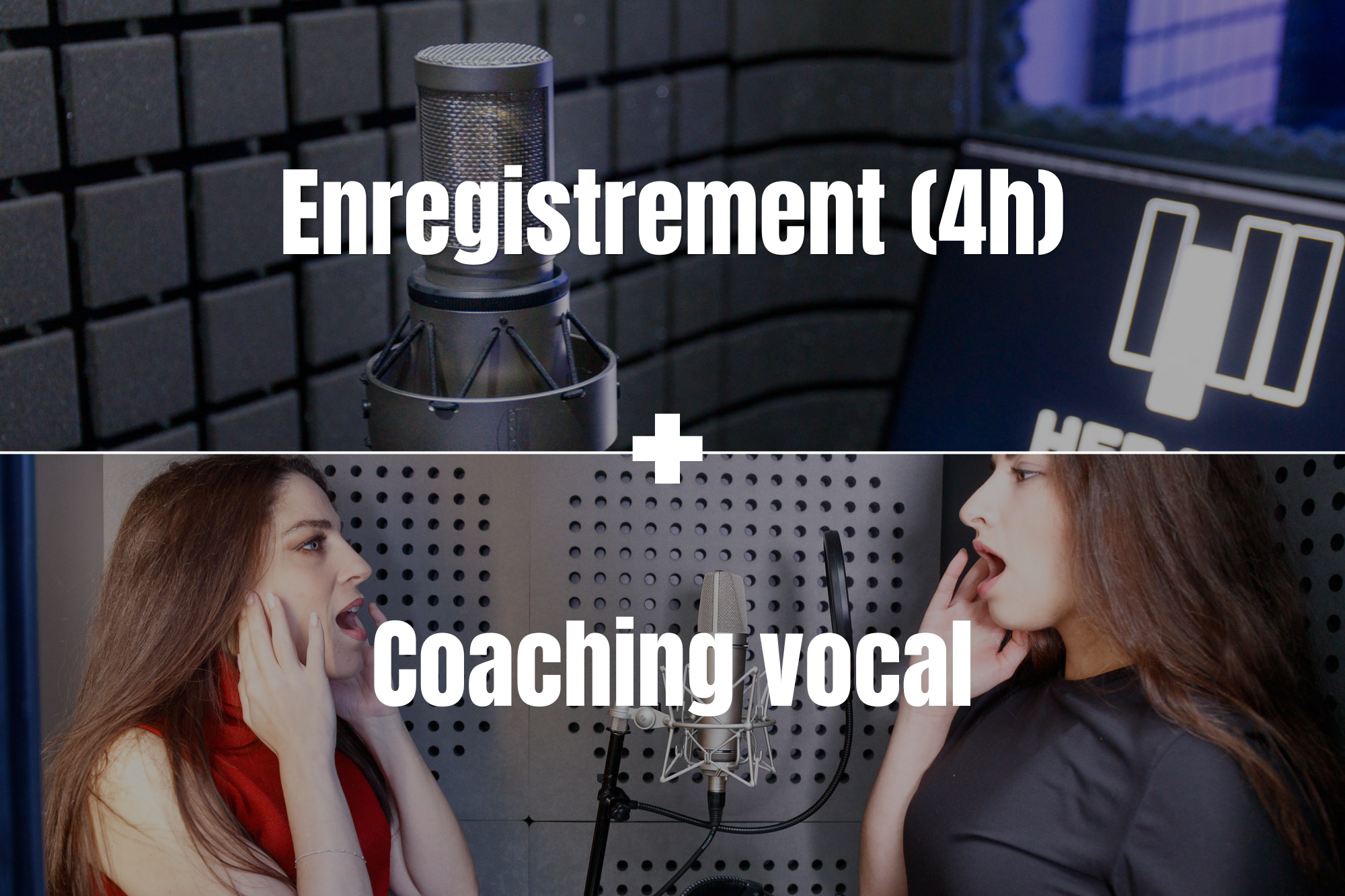 Pack REC 4h / Coaching vocal - Studio A Hedayat Music