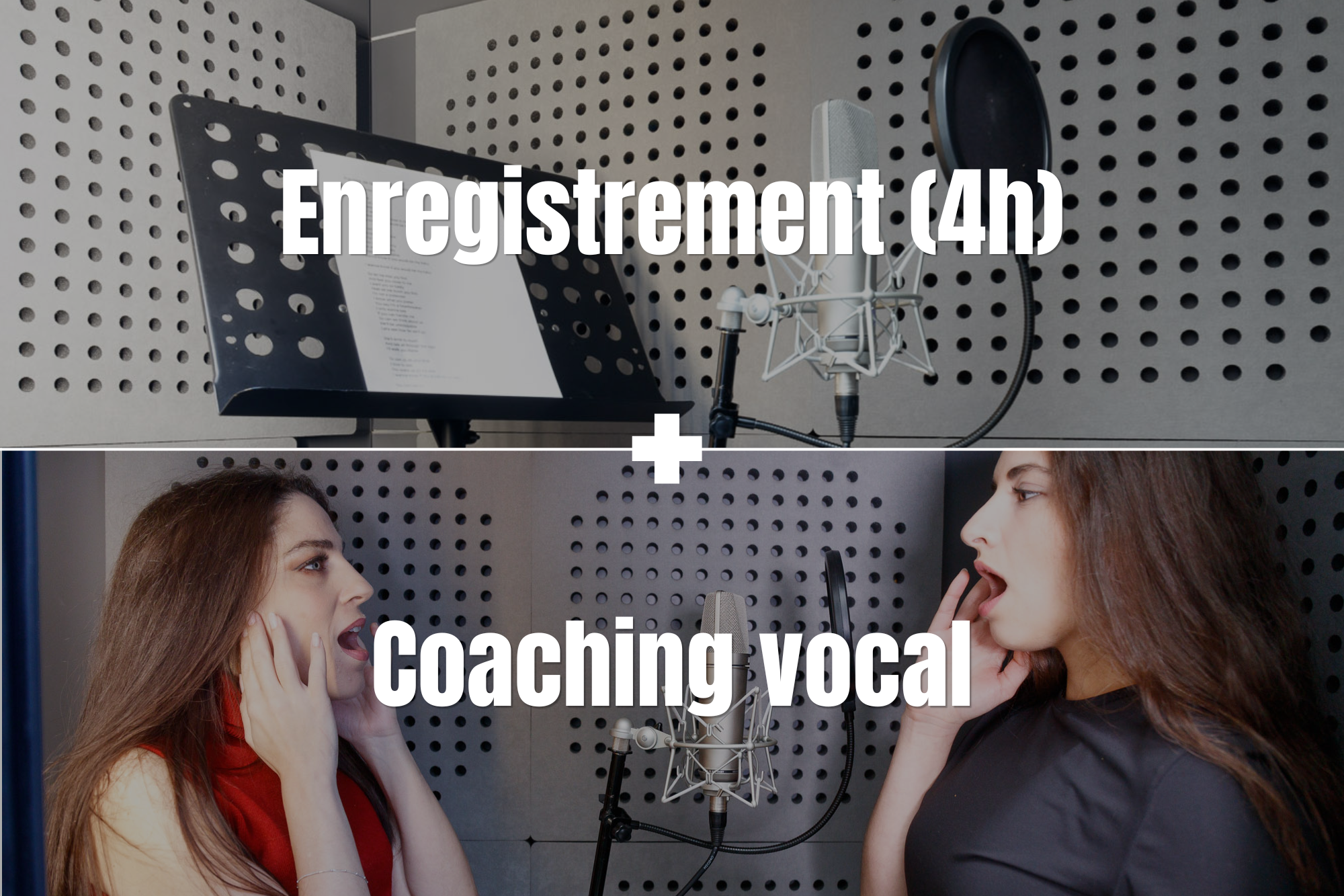 Pack REC 4h / Coaching vocal - Studio B Hedayat Music