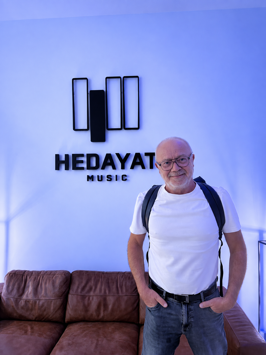 Olivier Baroux au studio Hedayat Music